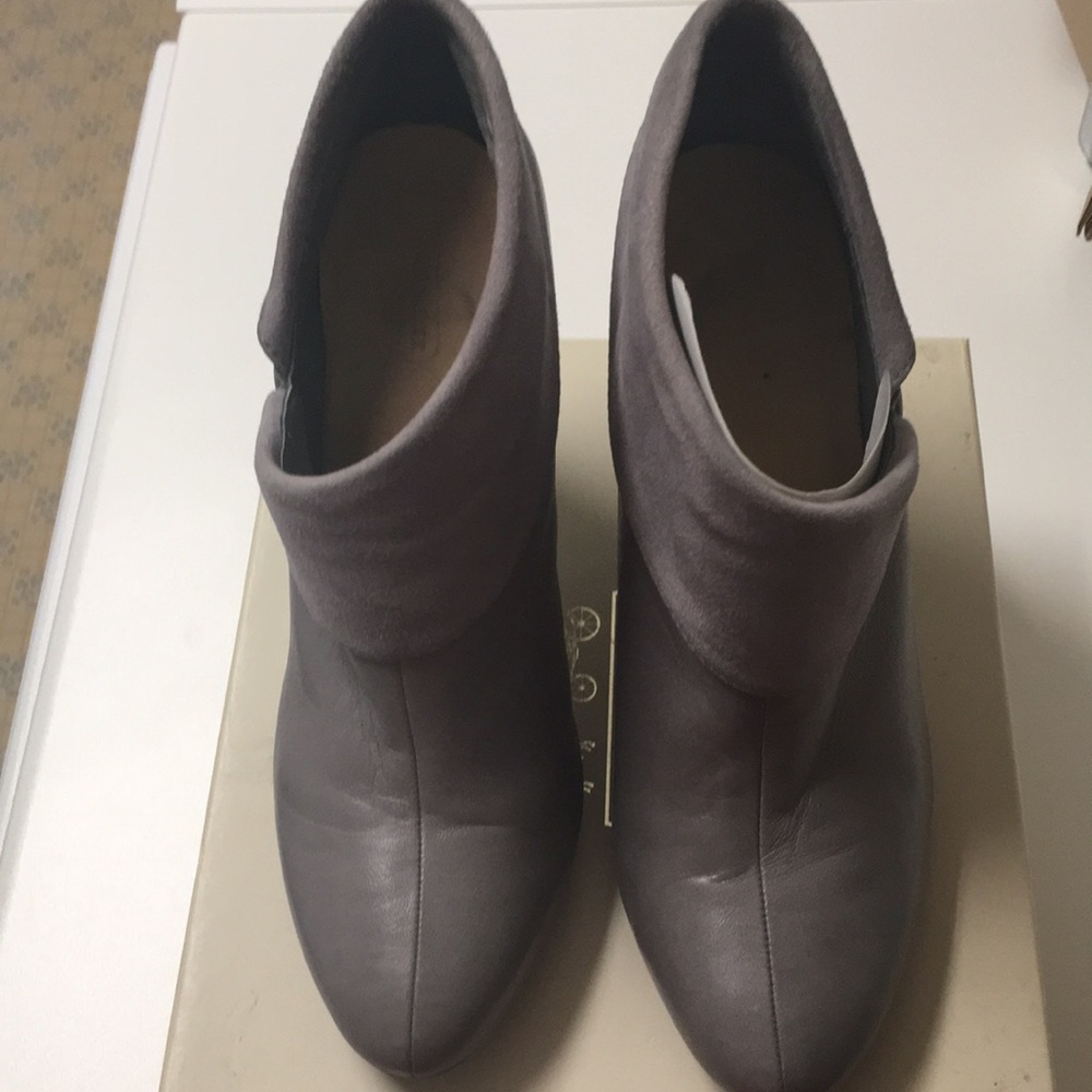 Leather /suede Booties